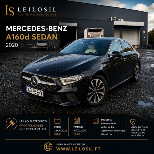 Mercedes-Benz A160D Sedan 2020 | Paços de Ferreira