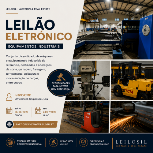 Máquinas Industriais Metalomecânica | Trofa
